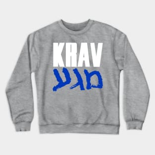 Krav Magakira - Blue v2 Crewneck Sweatshirt